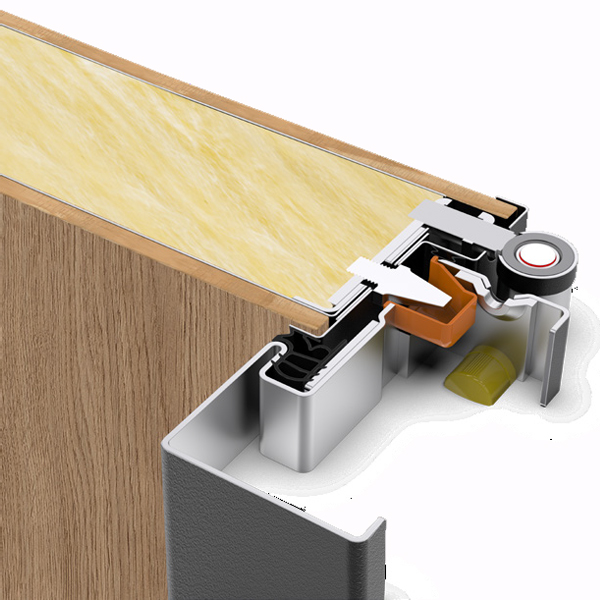 Protuprovalna vrata GERDA | model Harmony RC3 46dB | MDF Roble sinatra - Slika 3